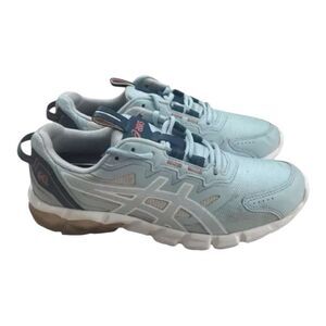 Asics Gel Quantum 90 Blue Running Women Sneakers Size 7 Sportstyle Shoes